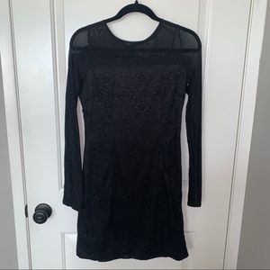 EUC Victorias Secret Rezrekshn Lace long sleeve dress